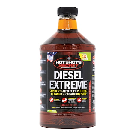 Hot Shots Secret Diesel Extreme Clean and Boost, 2 Quarts PO40464Z
